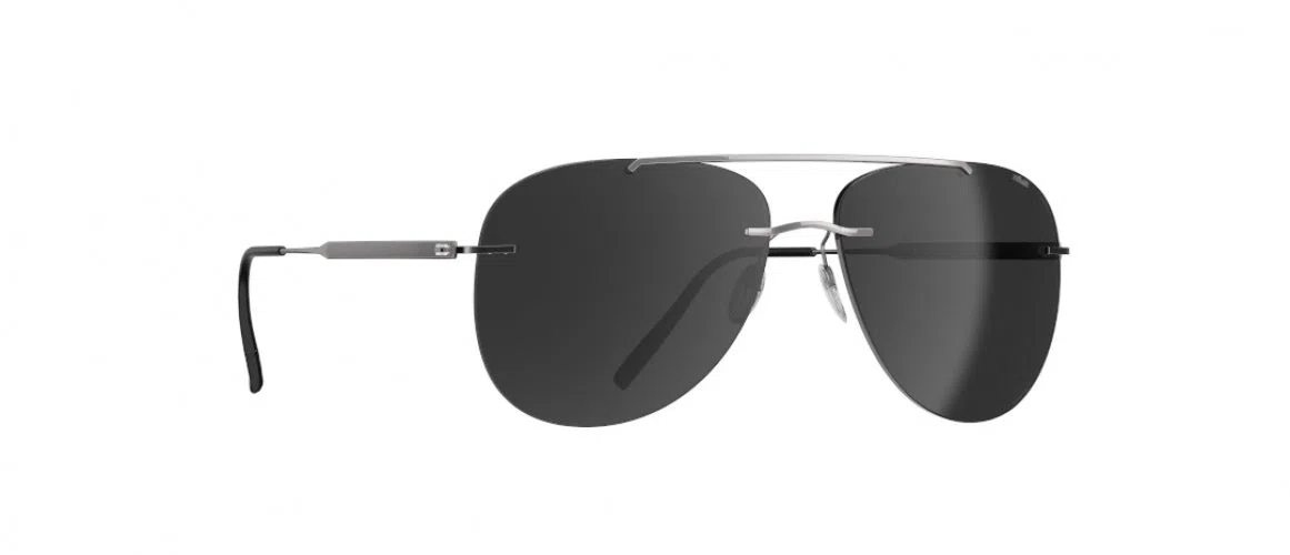 Silhouette Canatara Rimless 8751 Sunglasses - view 17